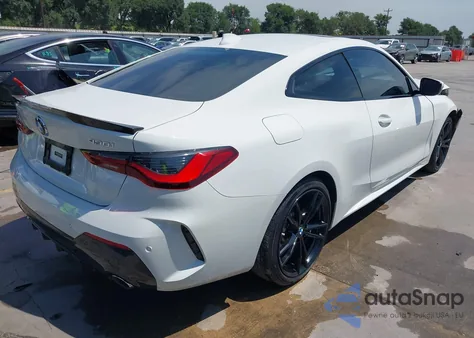 2021 BMW 430I из США, поврежденный, VIN WBA53AP05MCG16225